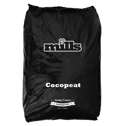 Mills Cocopeat – high-quality buffered coco coir substrate for optimal water retention and root aeration