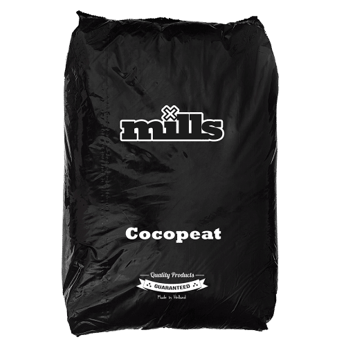 Mills Cocopeat – high-quality buffered coco coir substrate for optimal water retention and root aeration