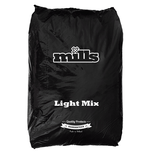 Mills Light Mix substrate – balanced soil blend ideal for seedlings, young plants, and nutrient-sensitive growing
