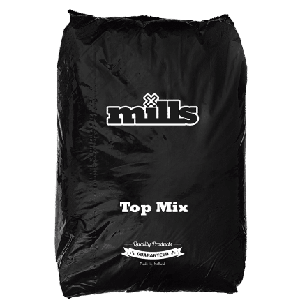 Mills Top Mix – nutrient-rich soil blend with enhanced drainage and aeration for vigorous plant growth