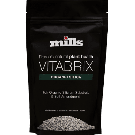 Mills Vitabrix organic silica – plant health supplement and soil amendment for long-term root and structure support