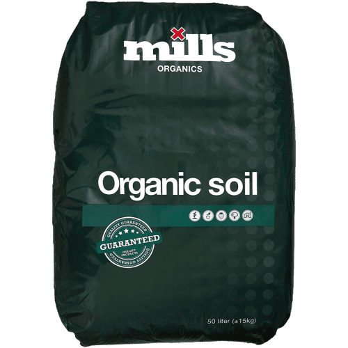 Mills Organic Soil – OMRI listed, vegan-certified growing medium for organic cultivation