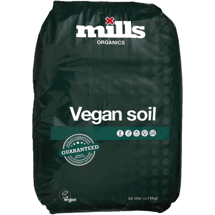 Mills Vegan Soil – 100% vegan-certified organic soil for sustainable growing